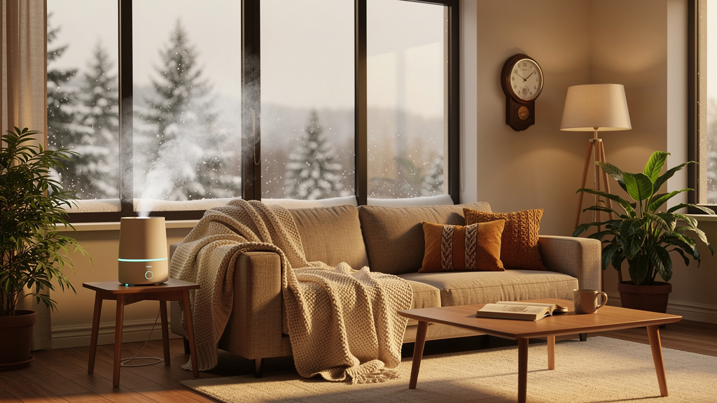 Comment maintenir le bon taux humidité maison hiver